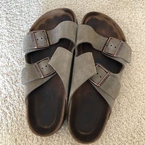 Birkenstock Arizona Taupe Suede
